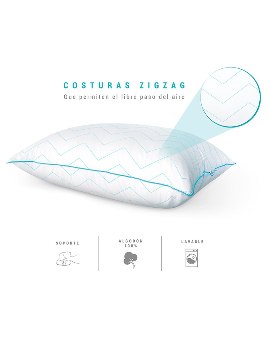 Almohada Fussion firmeza baja 2
