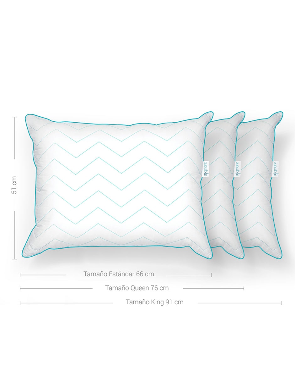 Almohada Fussion firmeza media 6