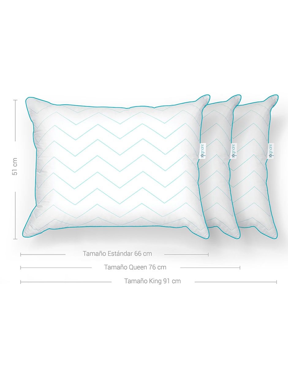 Almohada Fussion firmeza media 6