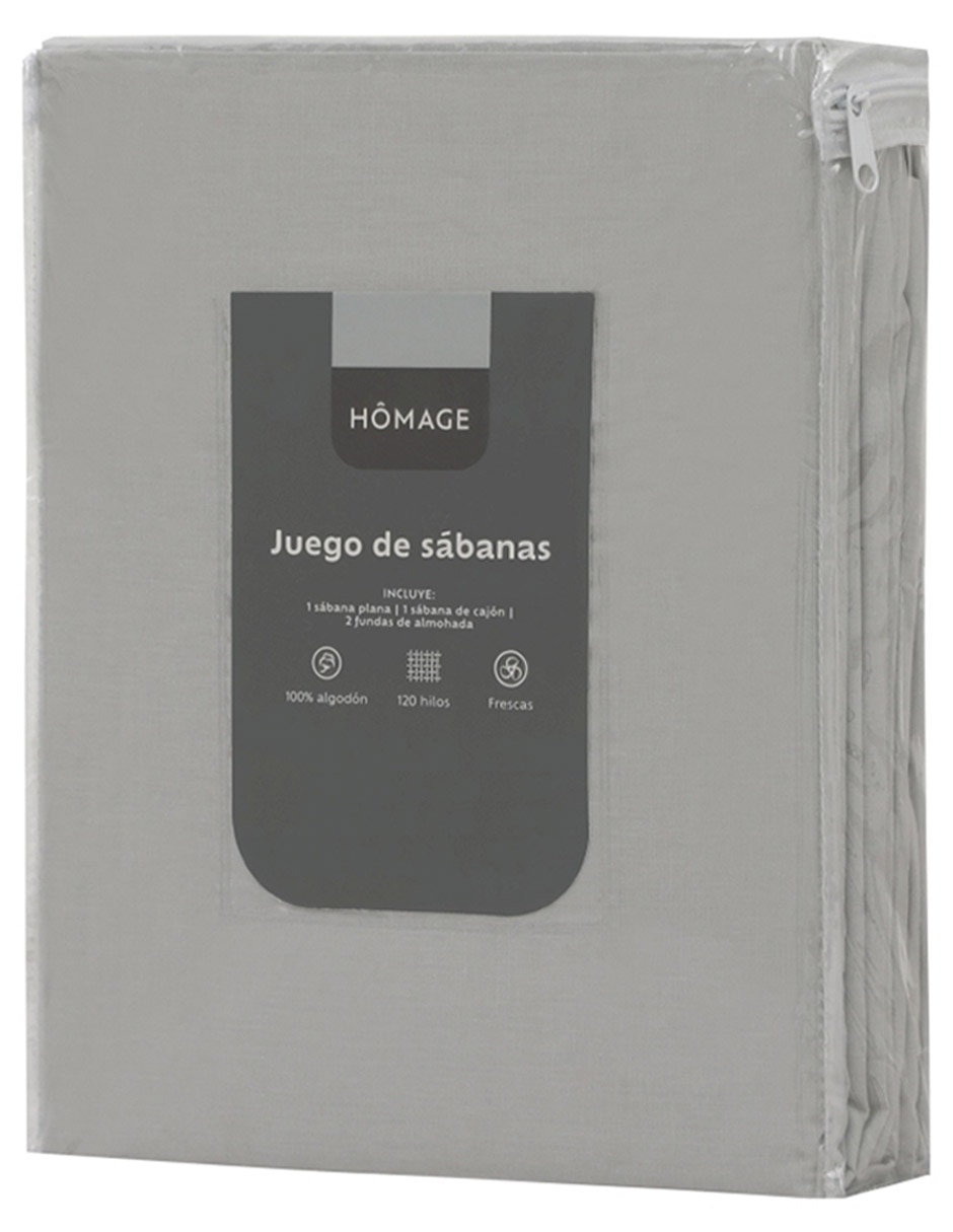 Juego de Sábanas de algodón 120 hilos Homage