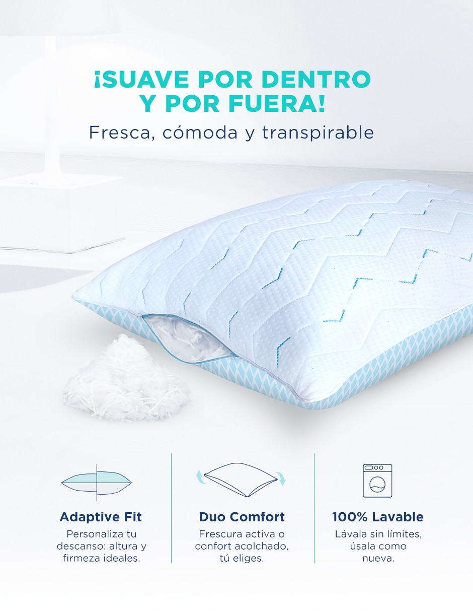 Almohada firmeza alta