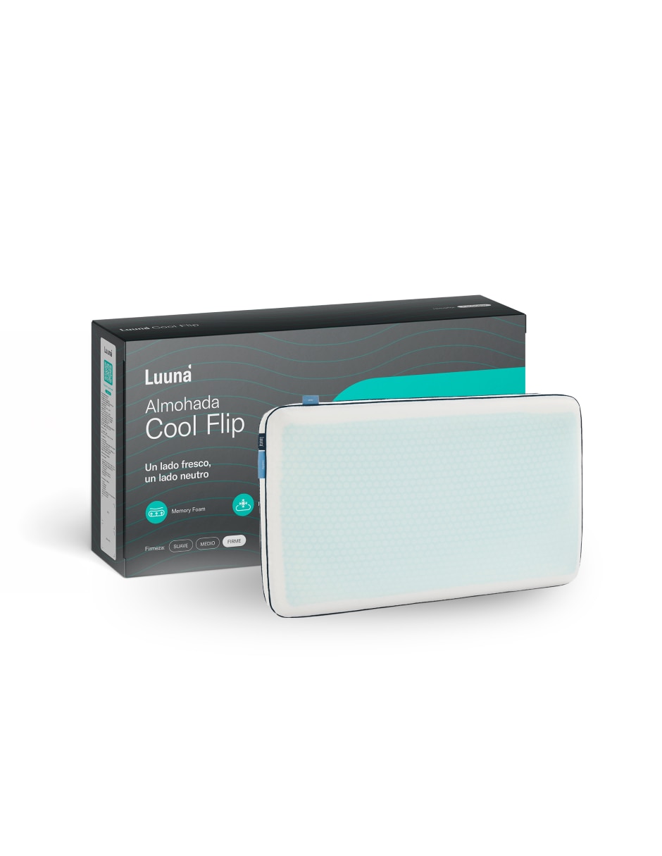 Almohada luuna cool flip firmeza alta