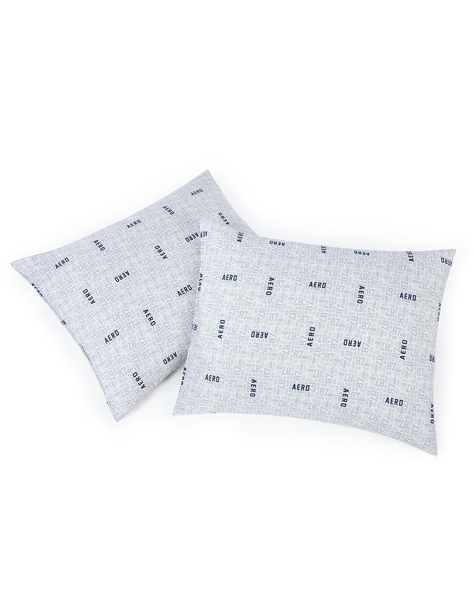 Set almohada Aeropostale Sora Grey firmeza baja